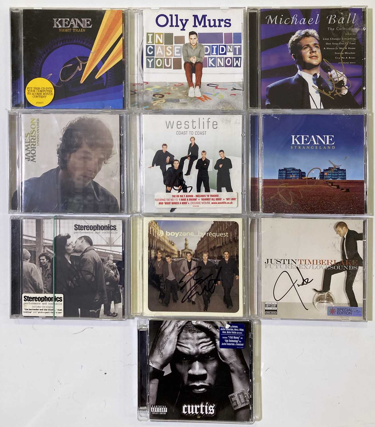 Lot 351 - SIGNED CDS - POP / INDIE / RAP.