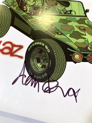 Lot 353 - GORILLAZ / DAMON ALBARN - SIGNED ITEMS.