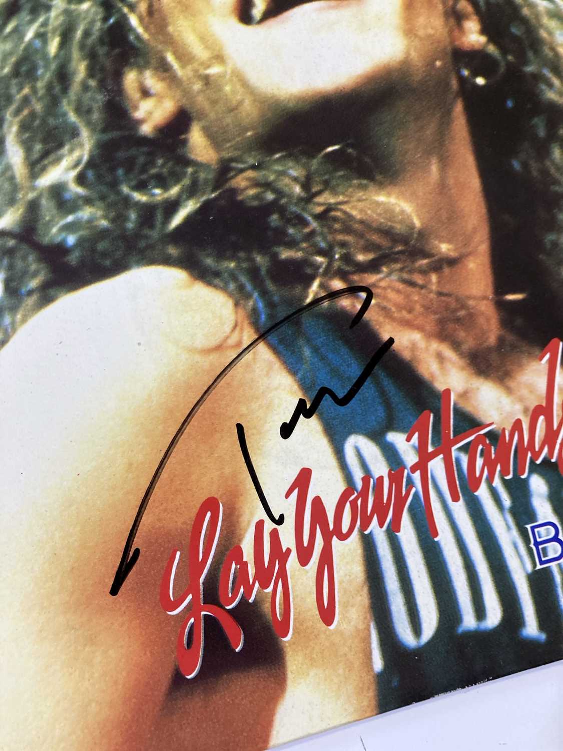 Lot 358 - CLASSIC ROCK SIGNED ITEMS.