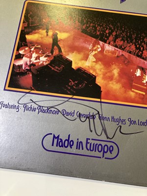 Lot 365 - DEEP PURPLE - SIGNED LPS