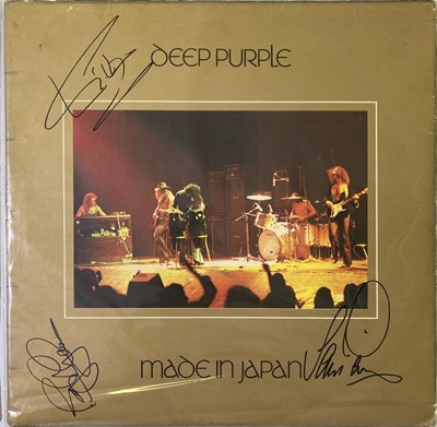 Lot 365 - DEEP PURPLE - SIGNED LPS