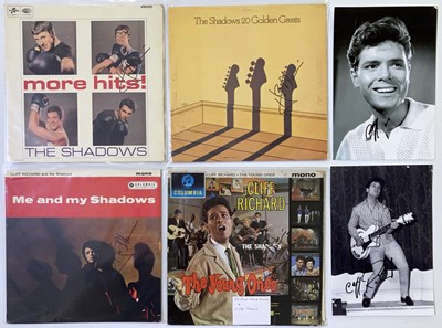 Lot 367 - CLIFF RICHARD SIGNED ITEMS.