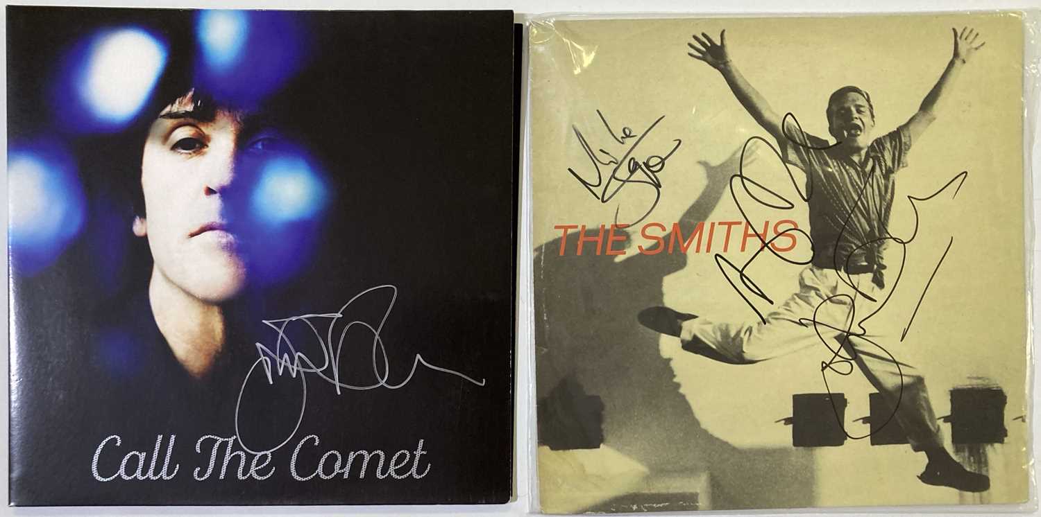Lot 369 - THE SMITHS - SIGNED LPS.