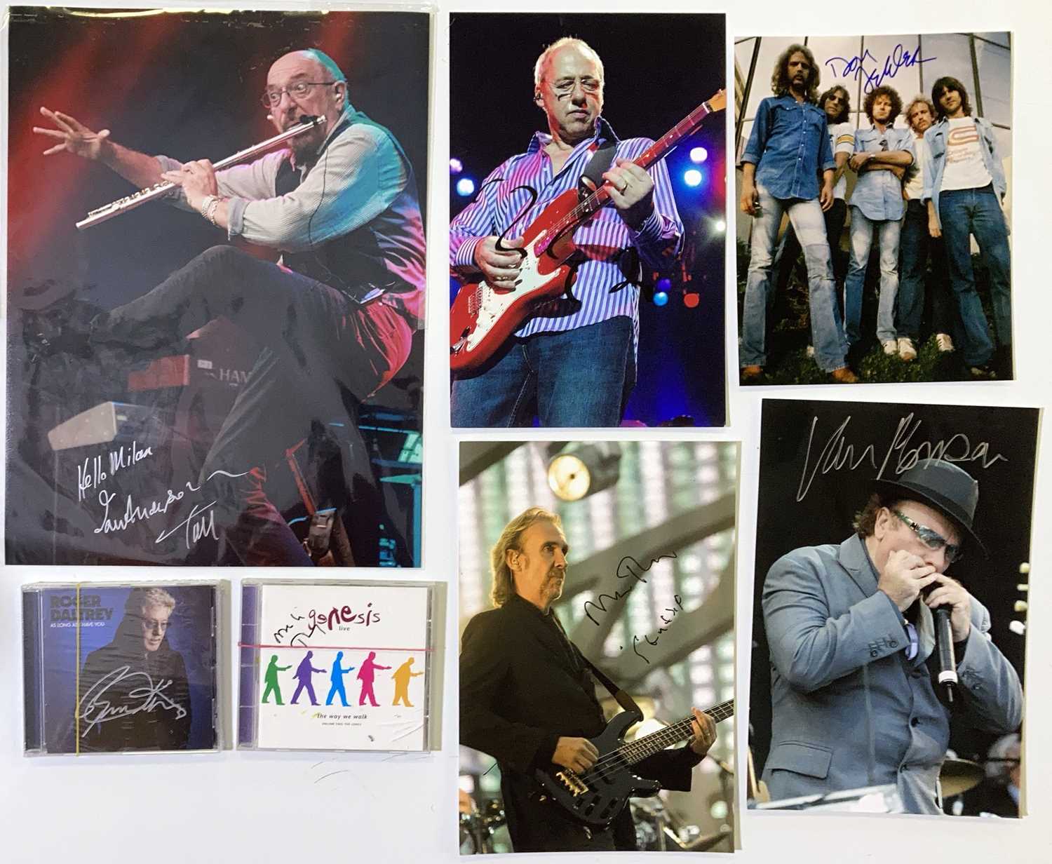 Lot 371 - ROCK LEGENDS - SIGNED ITEMS.