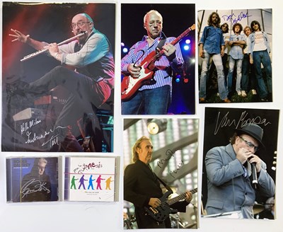 Lot 371 - ROCK LEGENDS - SIGNED ITEMS.