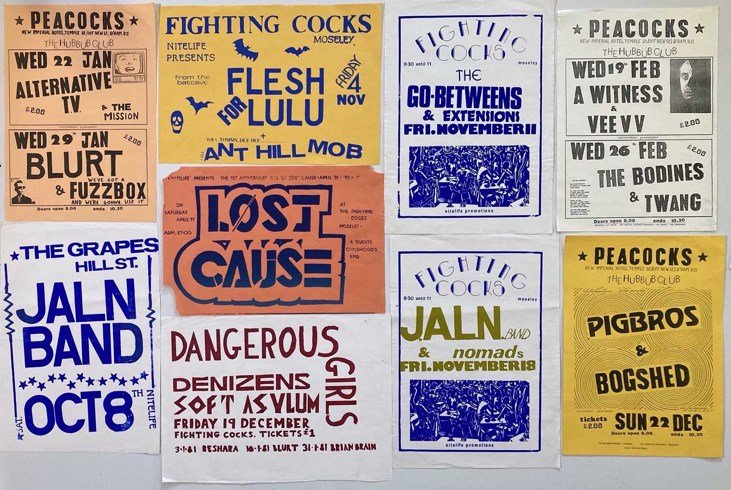 Lot 284 - BIRMINGHAM CONCERT POSTER ARCHIVE.