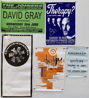 Lot 287 - 90S/00S CONCERT POSTER ARCHIVE - COLDPLAY AND MORE.