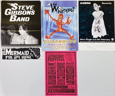 Lot 287 - 90S/00S CONCERT POSTER ARCHIVE - COLDPLAY AND MORE.