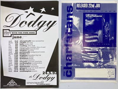 Lot 209 - POSTER ARCHIVE - 1990S INDIE - CHARLATANS / KULA SHAKER ETC.