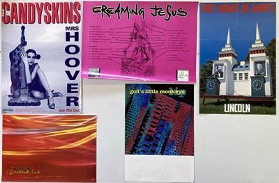 Lot 292 - 1990S POSTER COLLECTION - SUGARCUBES / LEVELLERS AND MORE.