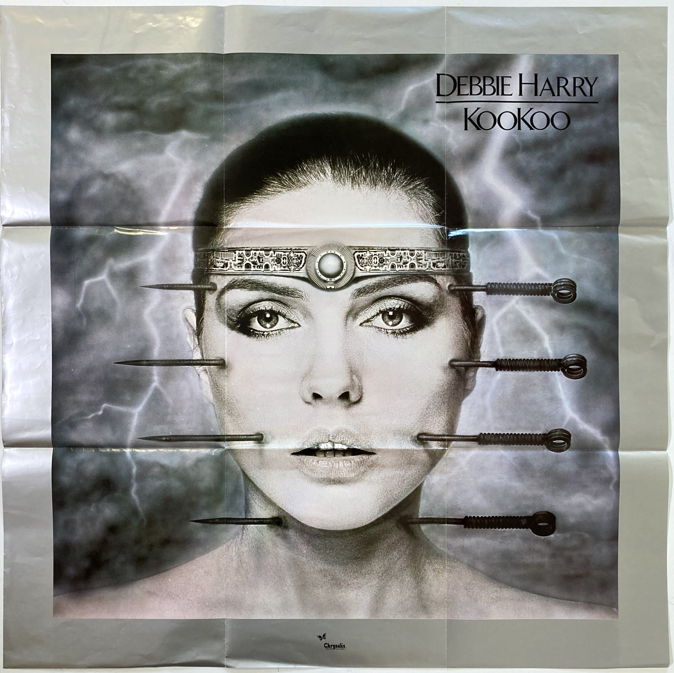 Lot 188 - DEBBIE HARRY - KOOKOO POSTER - HR GIGER