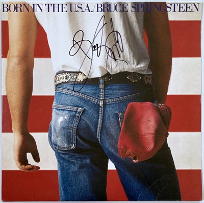 Lot 209 - BRUCE SPRINGSTEEN - SIGNED COPY OF BORN IN THE USA.