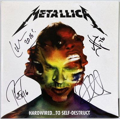 Lot 210 - METALLICA - FULLY SIGNED LP.