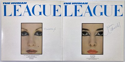 Lot 379 - THE HUMAN LEAGUE - SIGNED LP.