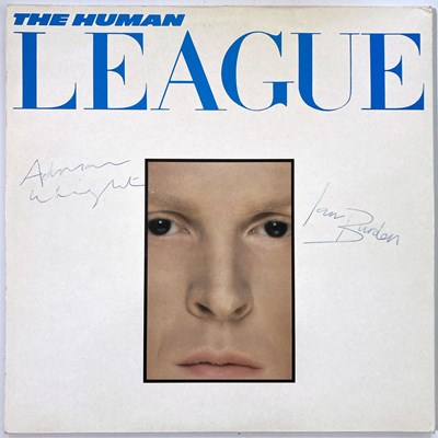 Lot 379 - THE HUMAN LEAGUE - SIGNED LP.