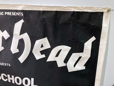 Lot 190 - MOTORHEAD - 1979 CONCERT POSTER.