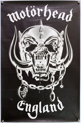 Lot 191 - MOTORHEAD - 'ENGLAND' PROMO POSTER 1977.