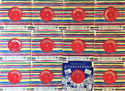 Lot 1093 - RED PARLOPHONE - 7" SINGLES