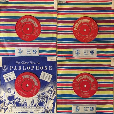 Lot 1093 - RED PARLOPHONE - 7" SINGLES