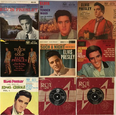 Lot 1096 - ELVIS PRESLEY - 7"/ EP RCA PACK