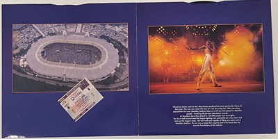 Lot 76 - QUEEN - LIVE AT WEMBLEY '86 LP (ORIGINAL UK COPY - PARLOPHONE PCSP 725-1)