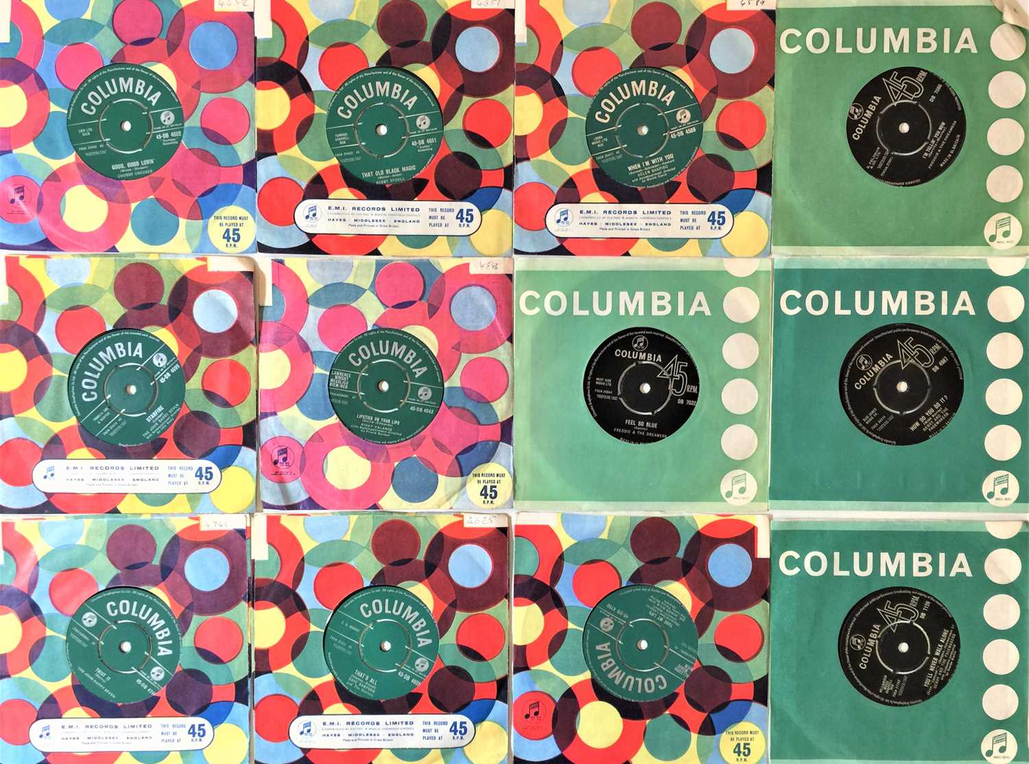 Lot 1103 - COLUMBIA - 7" COLLECTION