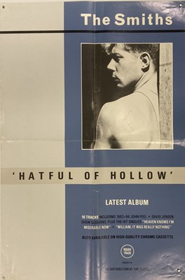 Lot 528 - SMITHS - HATFUL OF HOLLOW POSTER