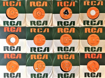 Lot 1188 - DAVID BOWIE - RCA ORANGE - 7" COLLECTION