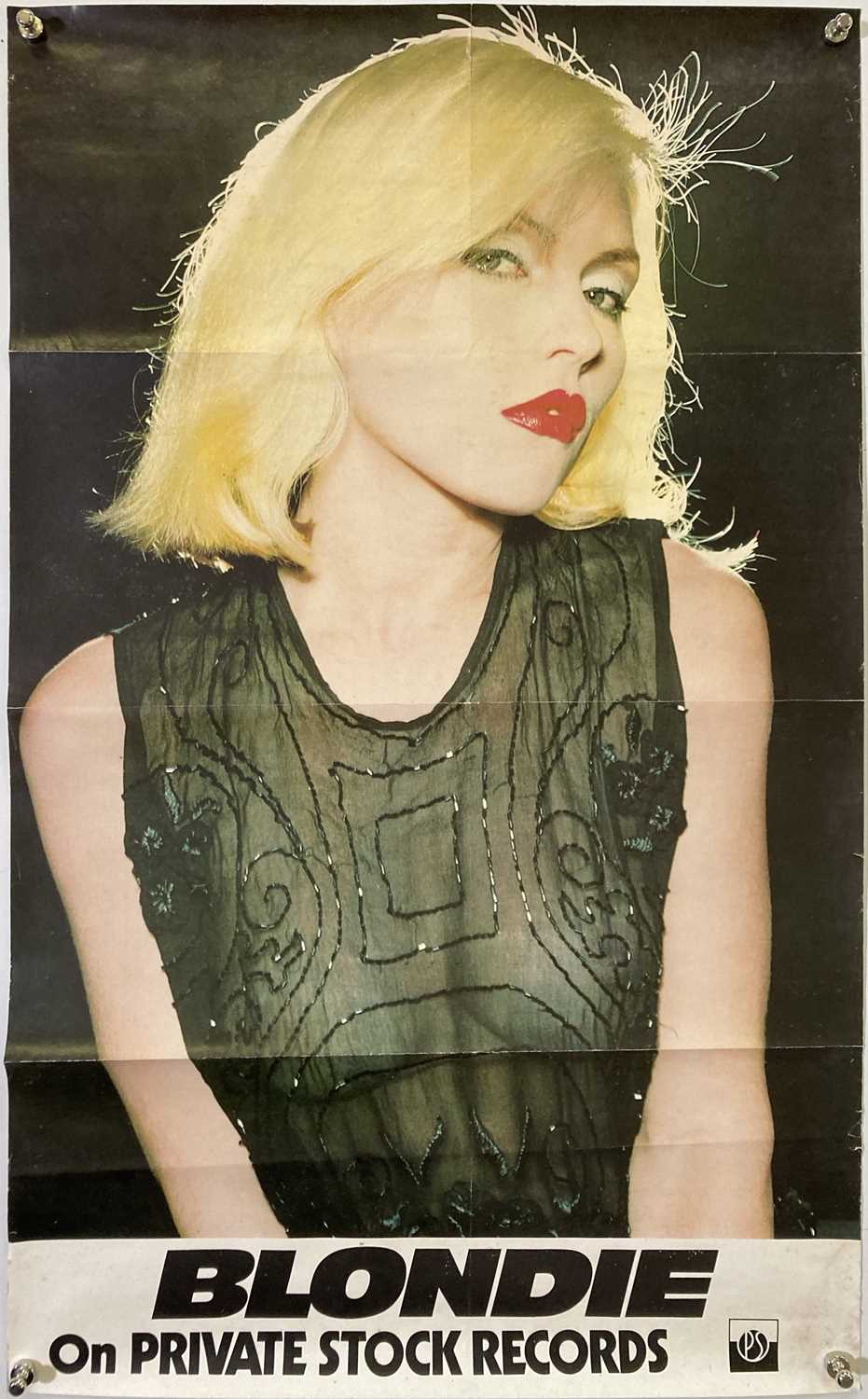 Lot 312 - BLONDIE COLLECTION  - ORIGINAL PRIVATE STOCK POSTER.