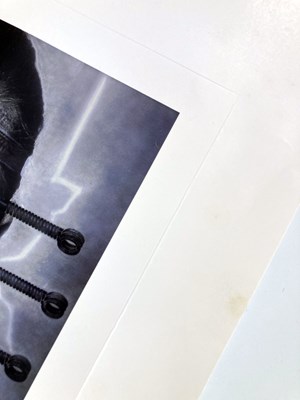 Lot 213 - DEBBIE HARRY / BLONDIE / HR GIGER SIGNED PRINT.