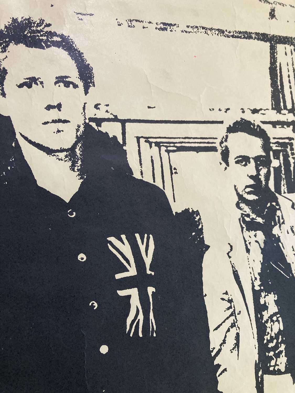 White Riot Tour Lot 349 - THE CLASH - WHITE RIOT ORIGINAL TOUR POSTER