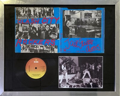 Lot 351 - THE CLASH - CITY ROCKERS SIGNED.