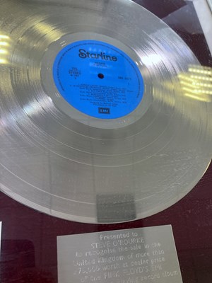 Lot 242 - PINK FLOYD - 1974 AWARD FOR RELICS.