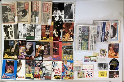 Lot 353 - PUNK MAGAZINES AND BOOK COLLECTION INC RARITIES.