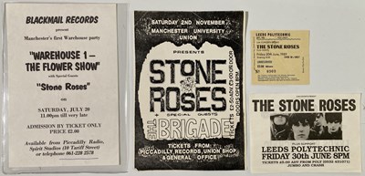 Lot 268 - THE STONE ROSES - CONCERT FLYERS.