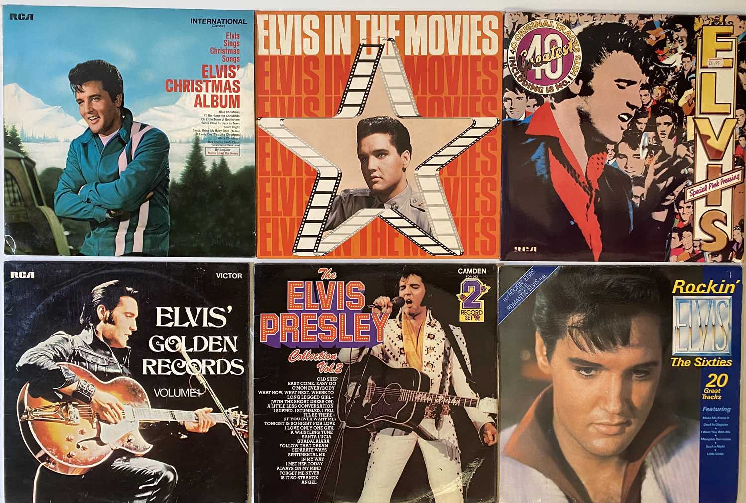 Lot 1234 - ELVIS - LP COLLECTION