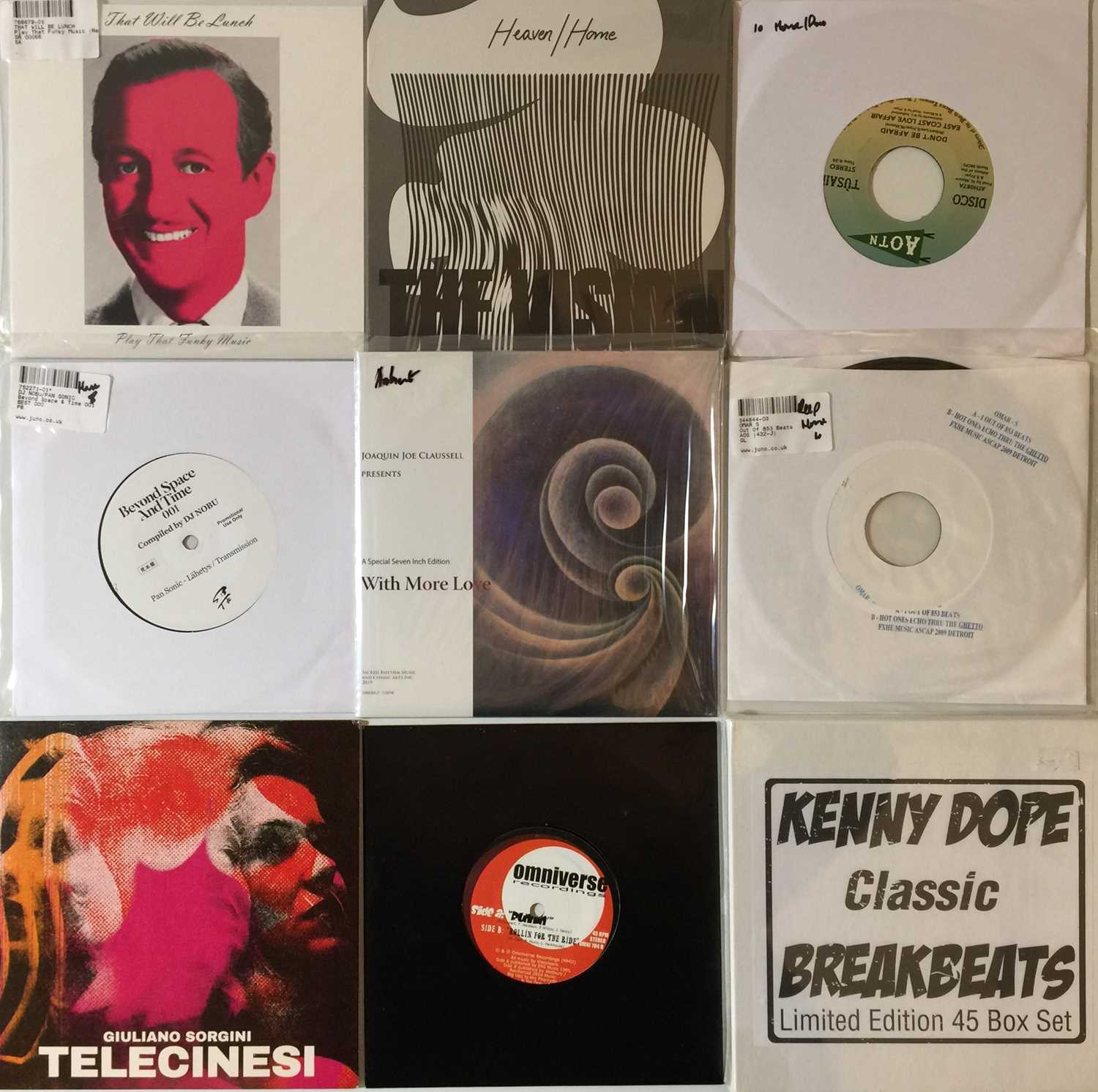 Lot 1214 - HOUSE/ BREAKBEAT/ AMBIENT - 7" PACK