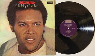 Lot 1217 - CHUBBY CHECKER - CHEQUERED LP (UK STEREO - SH-Z.8419)