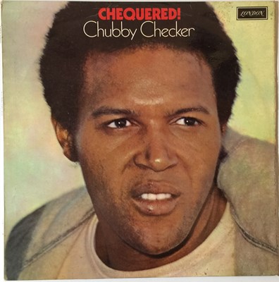 Lot 1217 - CHUBBY CHECKER - CHEQUERED LP (UK STEREO - SH-Z.8419)