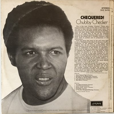 Lot 1217 - CHUBBY CHECKER - CHEQUERED LP (UK STEREO - SH-Z.8419)