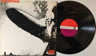 Lot 1267 - LED ZEPPELIN - LED ZEPPELIN 'I' LP (ORIGINAL UK 'SUPERHYPE' LP/SECOND SLEEVE - ATLANTIC 588171).