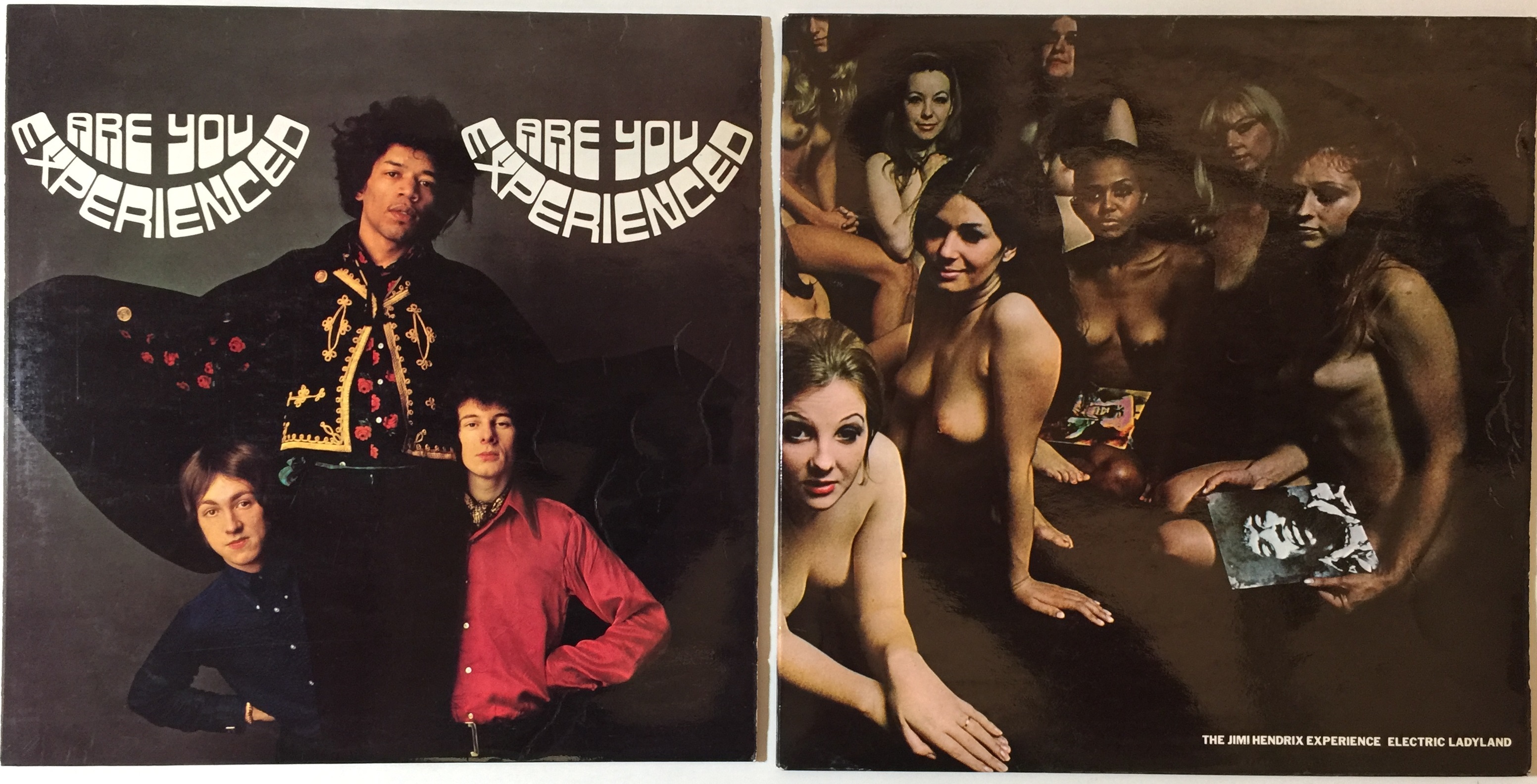 Lot 1272 - JIMI HENDRIX - ELECTRIC LADYLAND/ARE YOU