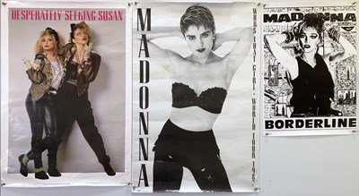 Lot 319 - MADONNA POSTER COLLECTION INC PROMOS.