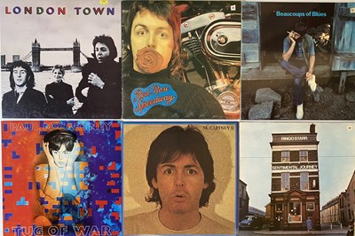 Lot 1277 - PAUL MCCARTNEY/RINGO STARR - LP COLLECTION