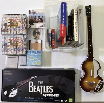 Lot 452 - THE BEATLES - BOOKS AND MEMORABILIA/COLLECTABLES INC XBOX.