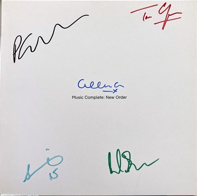 Lot 254 - NEW ORDER - MUSIC COMPLETE - SIGNED BOX SET.