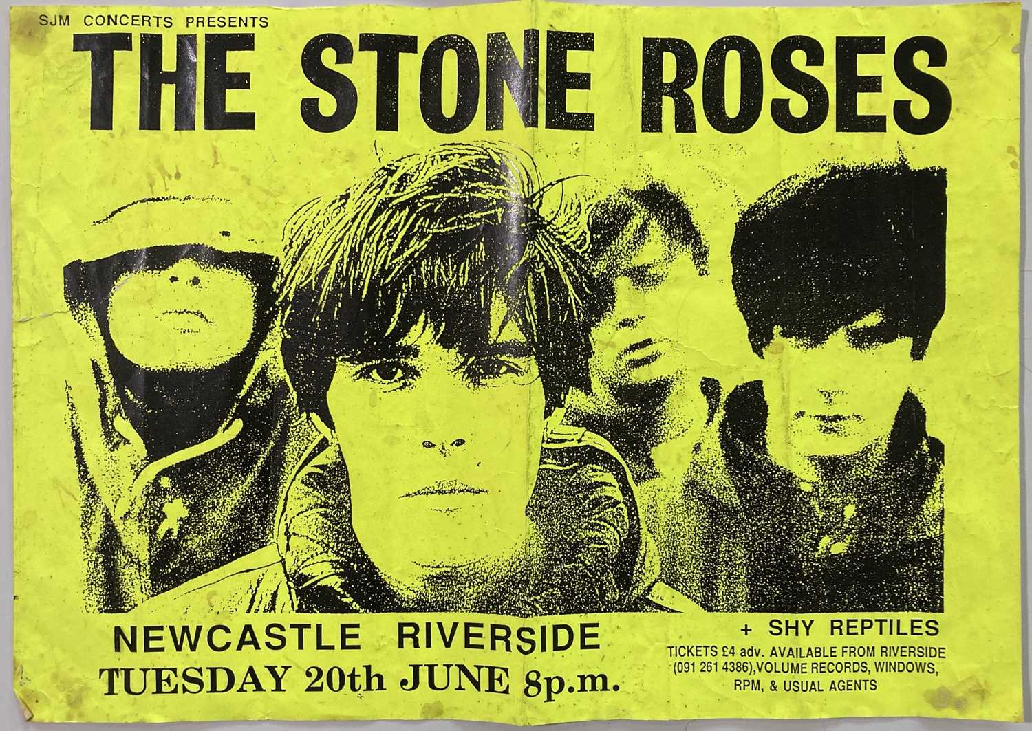 Lot 276 - THE STONE ROSES 1989 PROMO POSTER