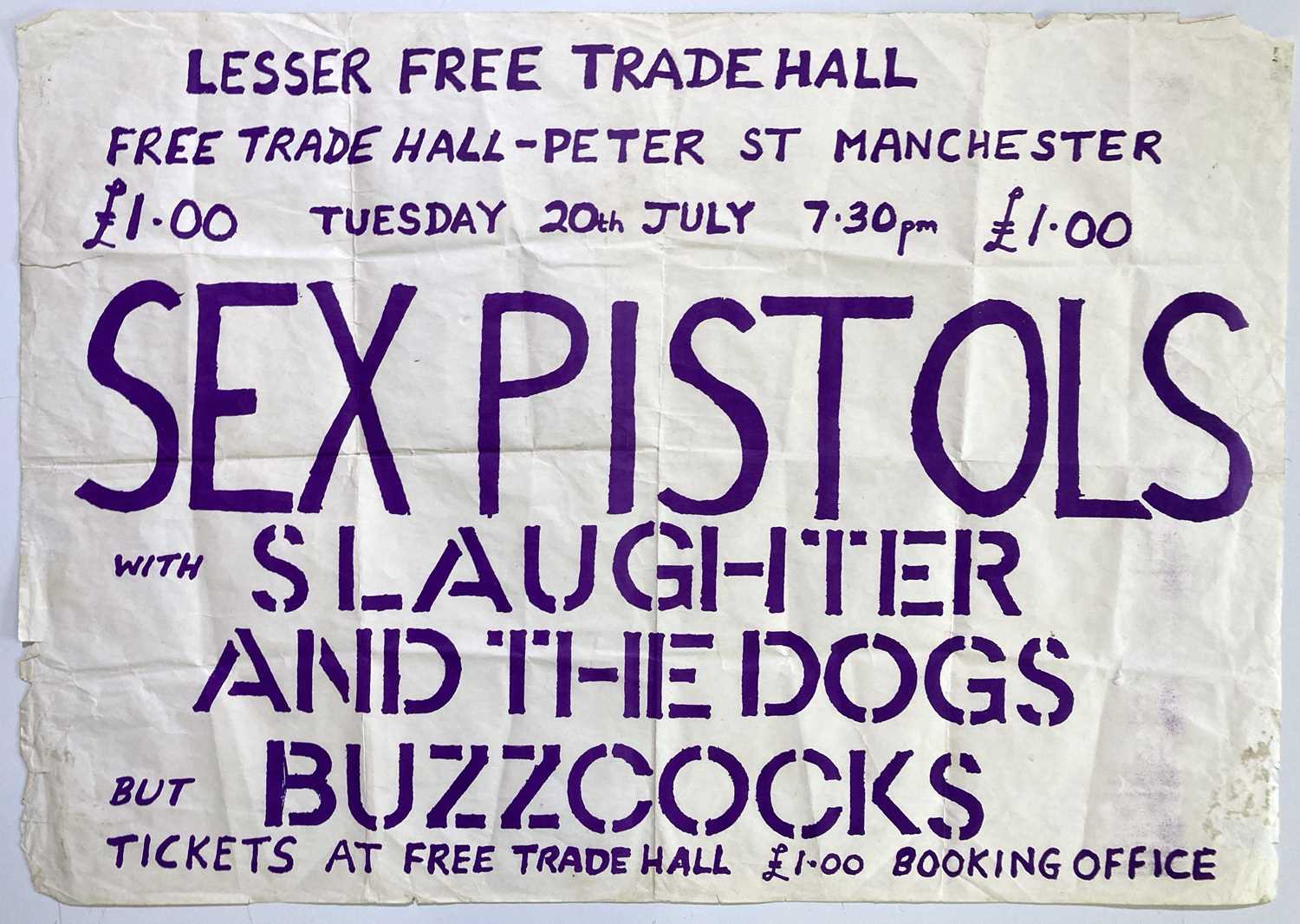 Lot 382 The Sex Pistols An Original Poster For The