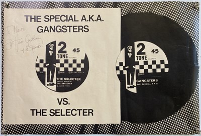 Lot 223 - THE SPECIALS - A POSTER SIGNED BY HORACE PANTER.