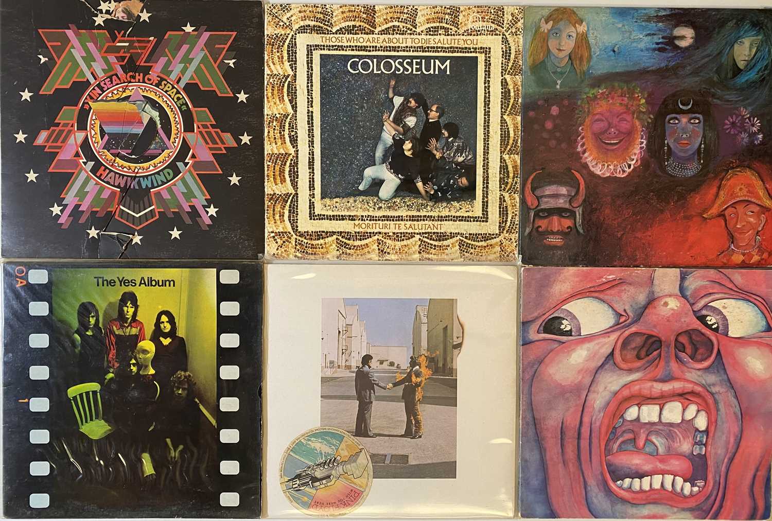 Lot 1256 - PROG/ROCK - LPs